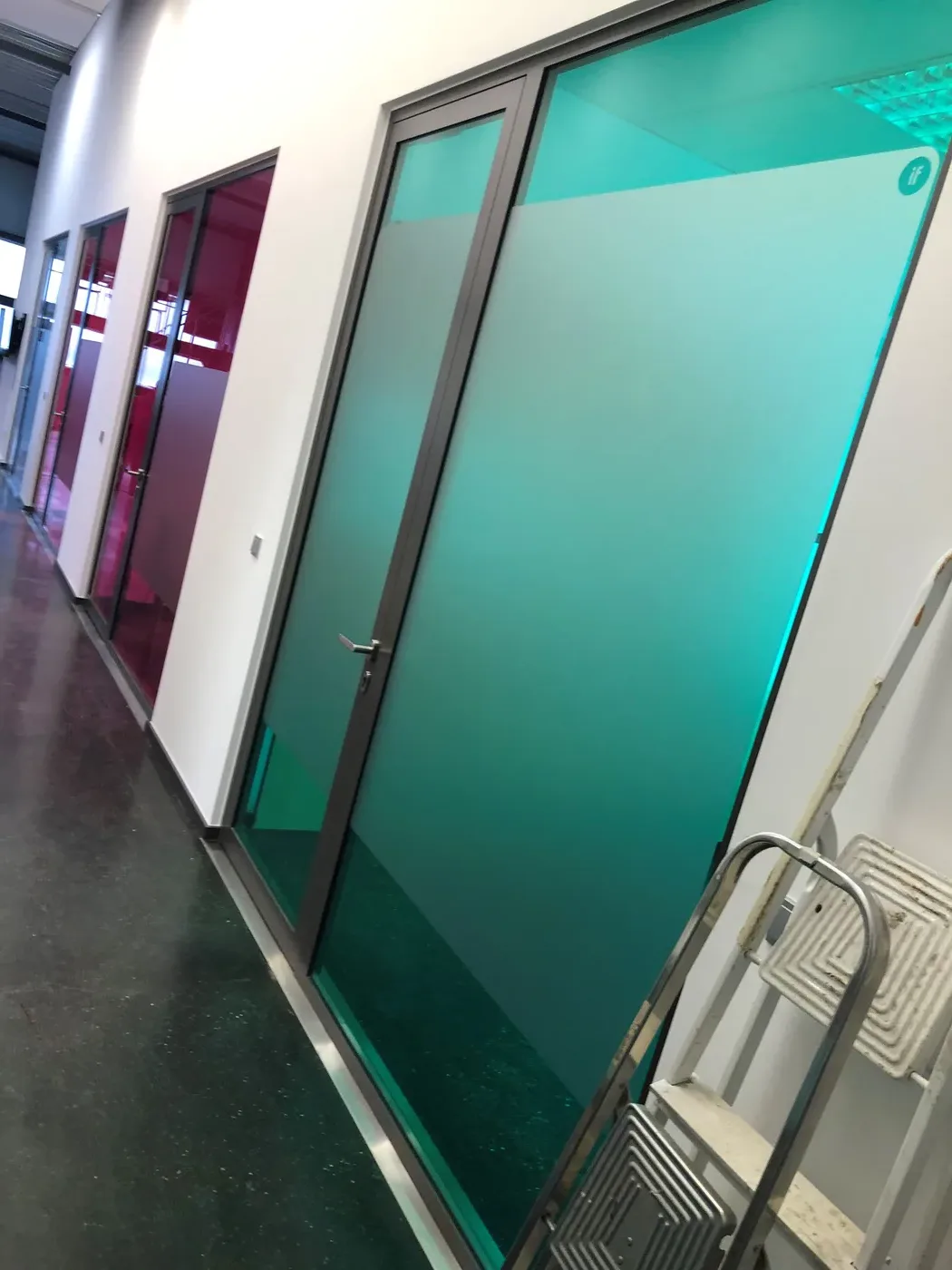 Dekorfolien farbig Architektur