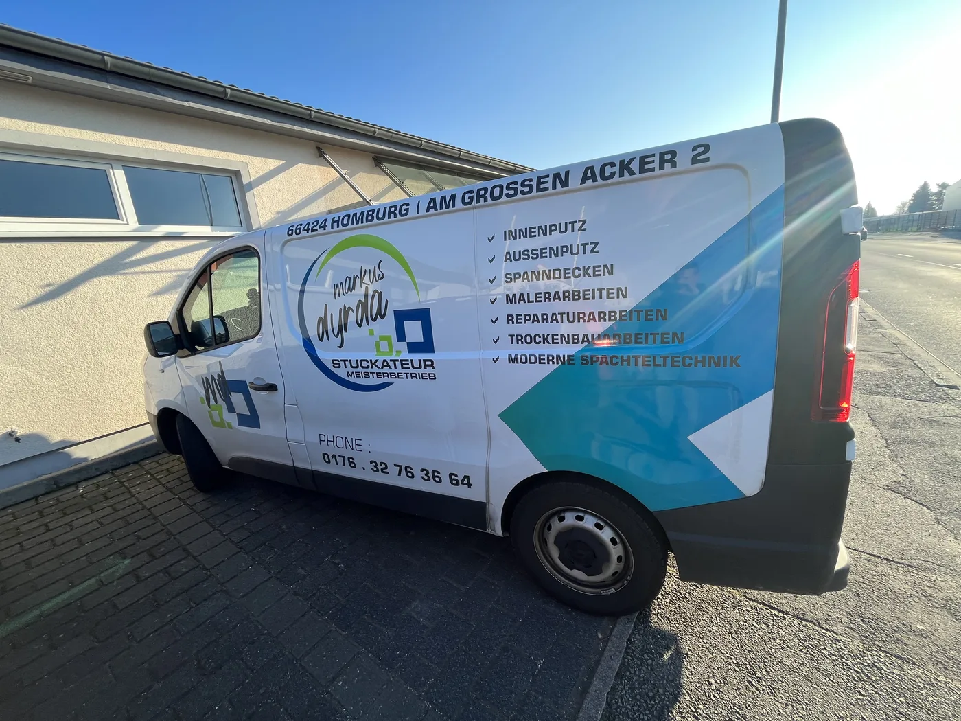 Transporter Markus Dyrda Stuckateur