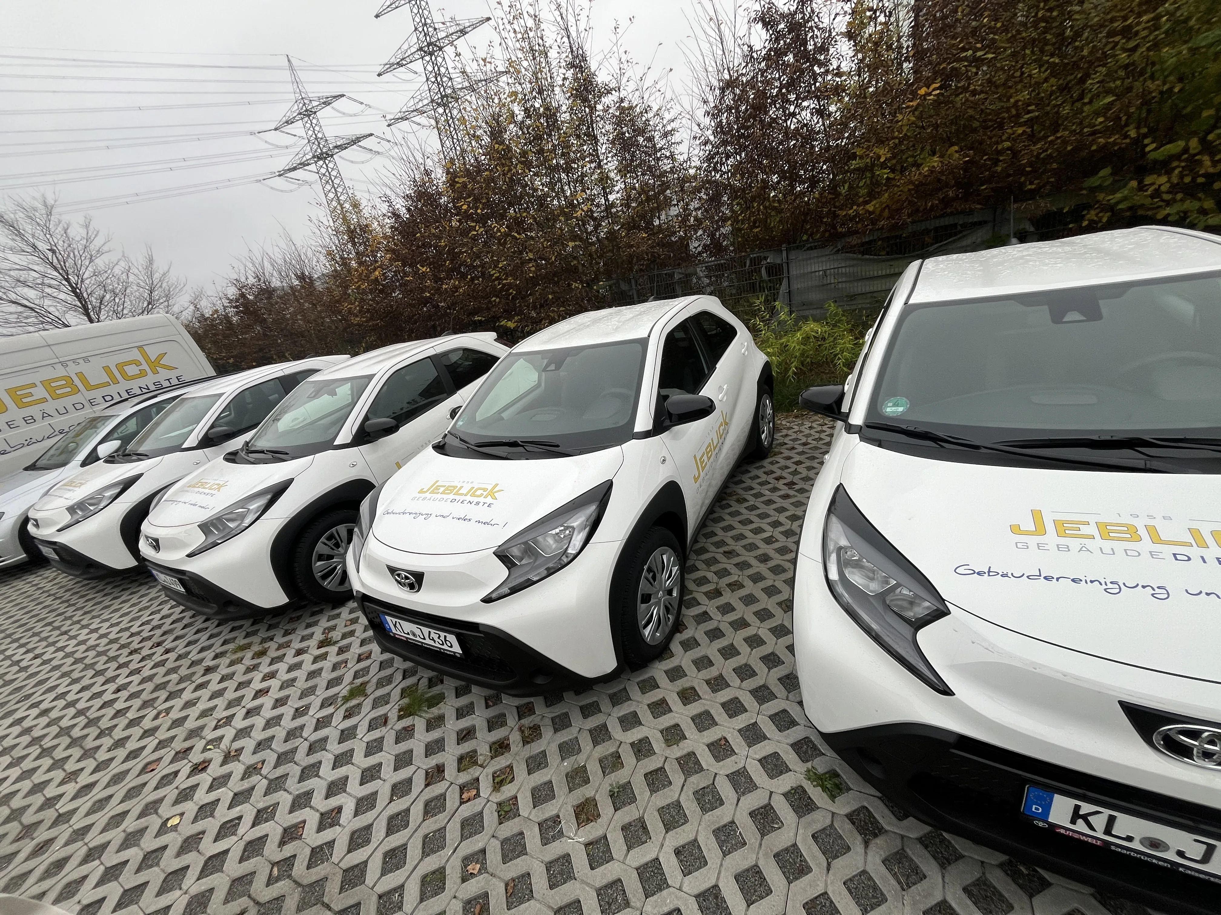 Flottenfolierung Jeblick Gebäudedienst