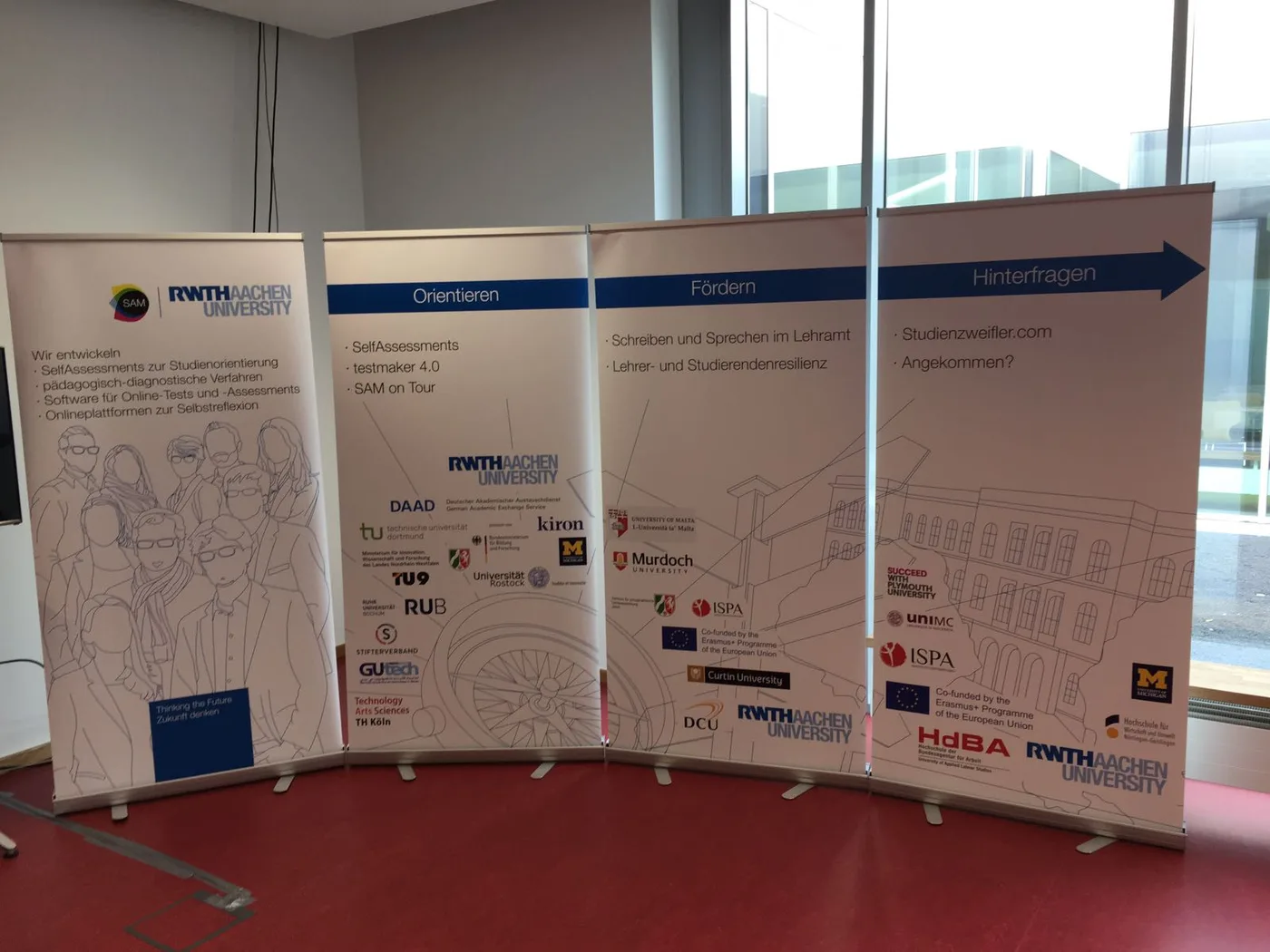 Roll-up Banner RWTH Aachen