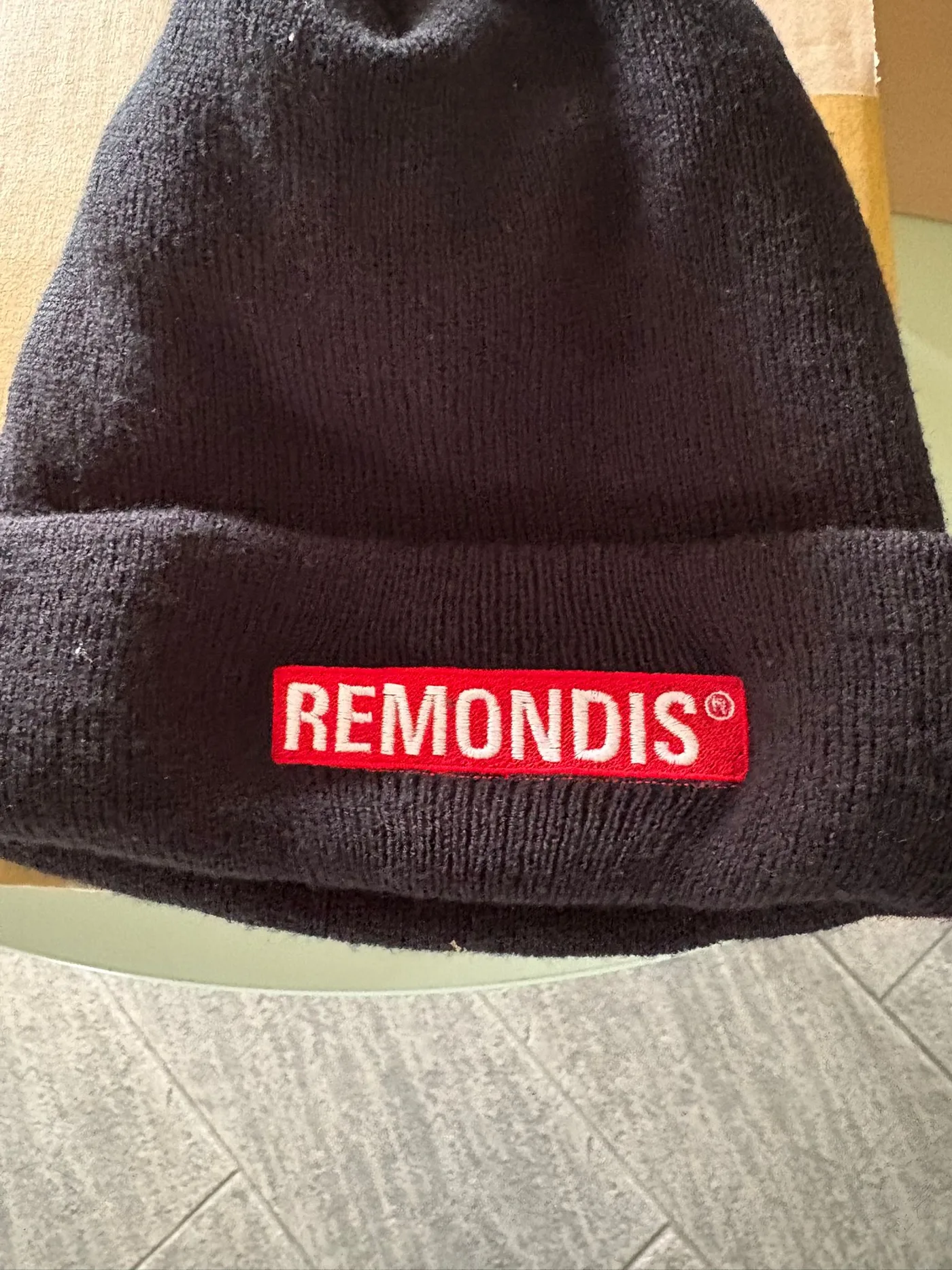 Stickerei Mütze Remondis